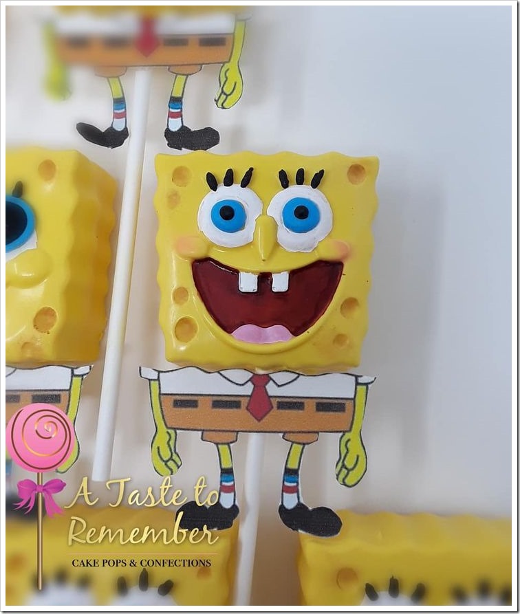 SpongeBob SquarePants Rice Krispies Treat