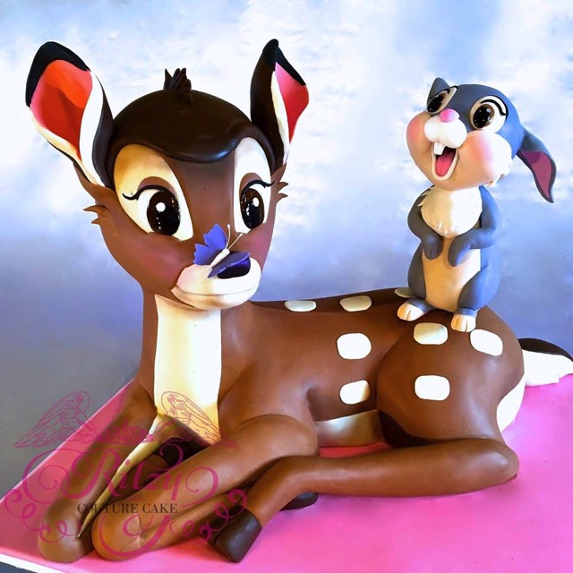 Bambi and Thumper Cake 