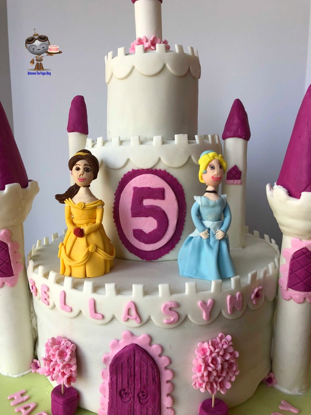 Disney Princess Castle Cake