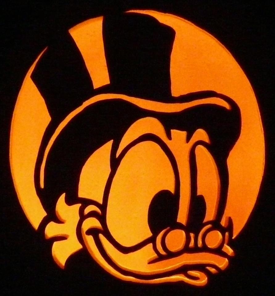 Scrooge McDuck Pumpkin Carving