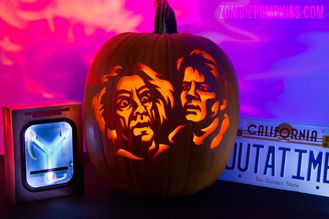 Back To The Future Pumkin Carving