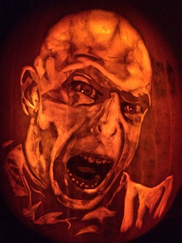 Lord Voldemort Pumpkin Carving