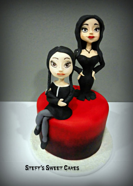 Addams Family Cake 
