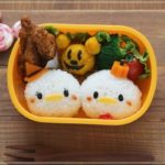 Cute Halloween Donald and Daisy Duck Bento Box