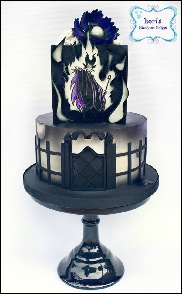 Maleficent Cake