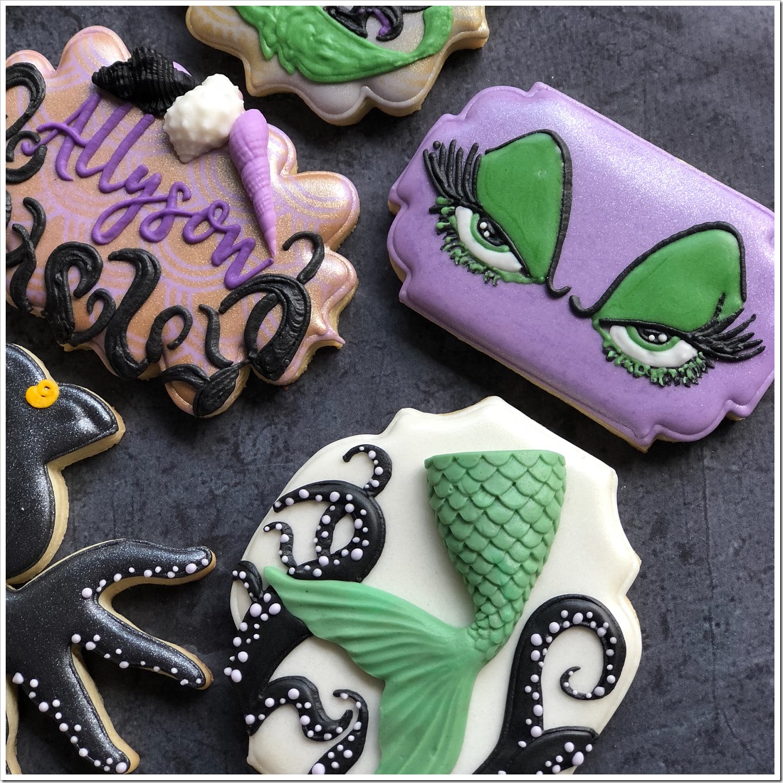 Ursula 23rd Birthday Cookies