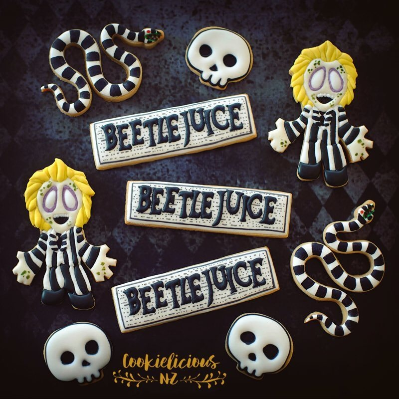 Beetlejuice Cookies