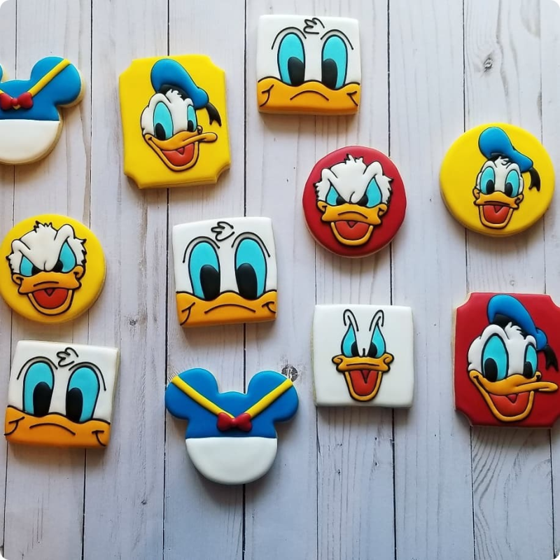 Donald Duck Cookies