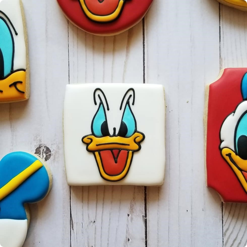 Donald Duck Cookie