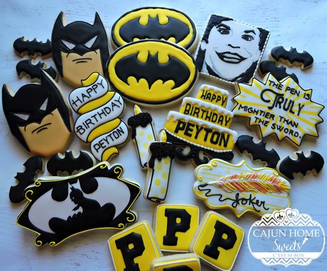 Fabulous Batman Cookies -