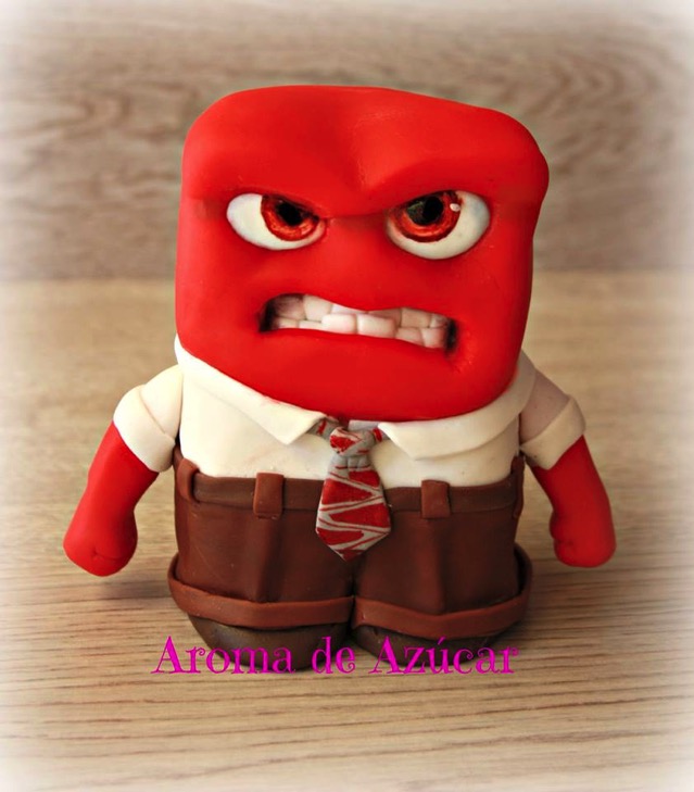 Inside Out Anger Cake