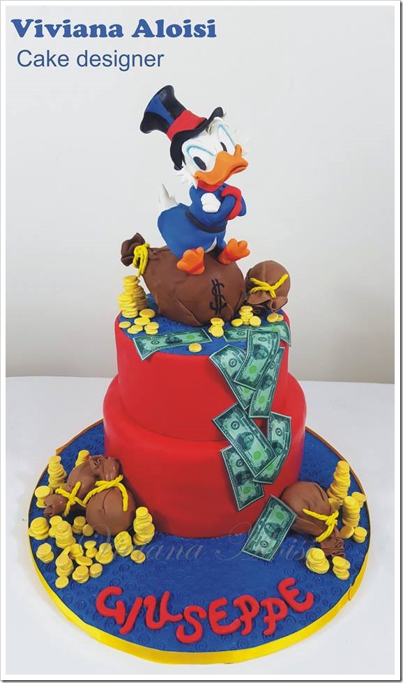 Uncle Scrooge Cake