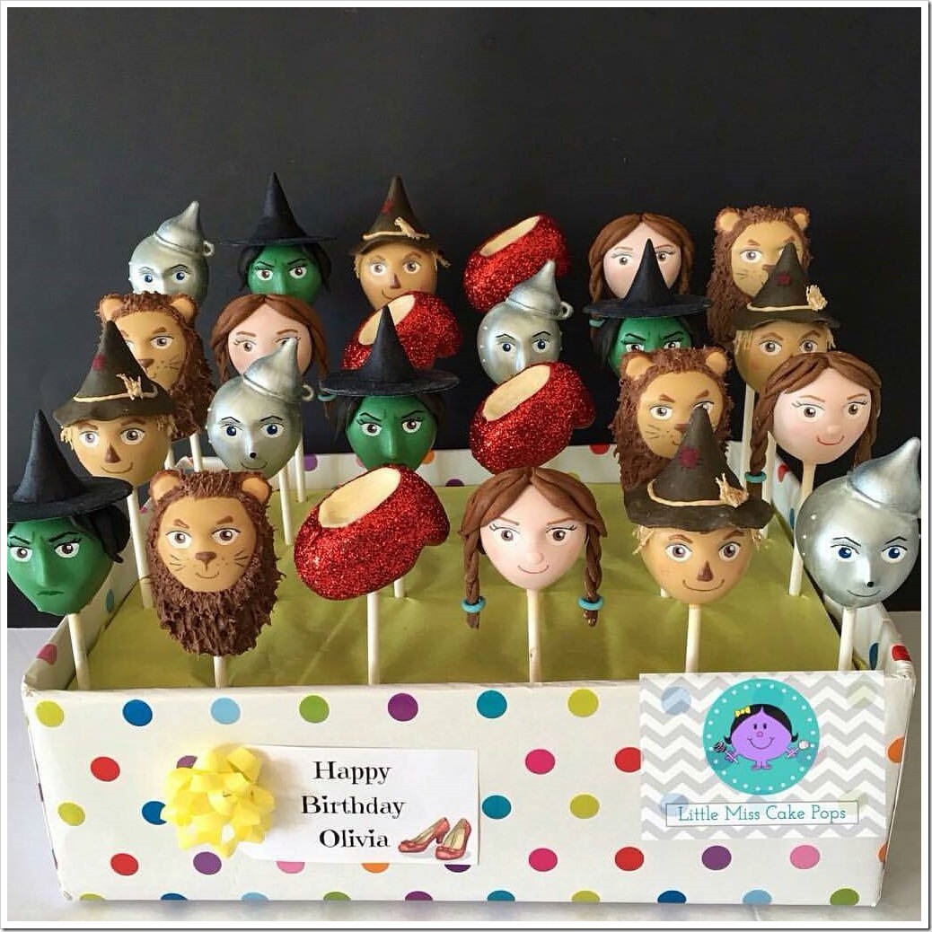 Wizard of Oz Cake Pops