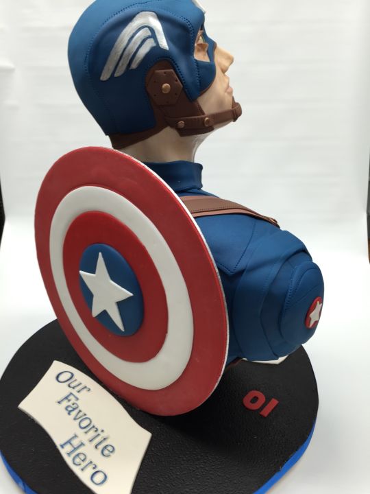 Captain America Cake 