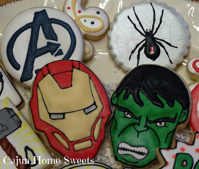 Avengers Cookies 