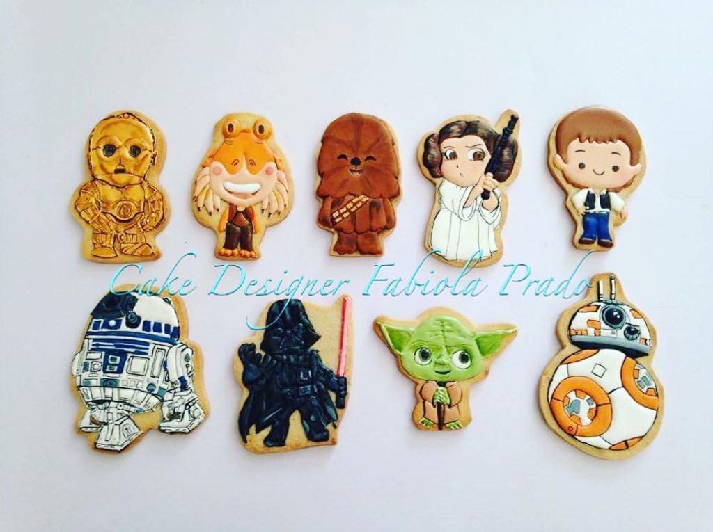 Young Star Wars Cookies