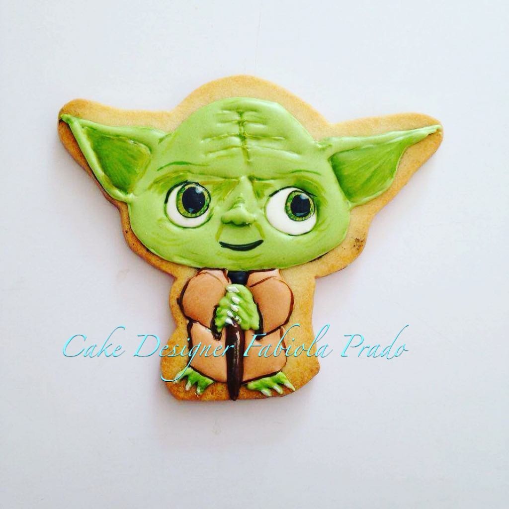 Young Yoda Cookie