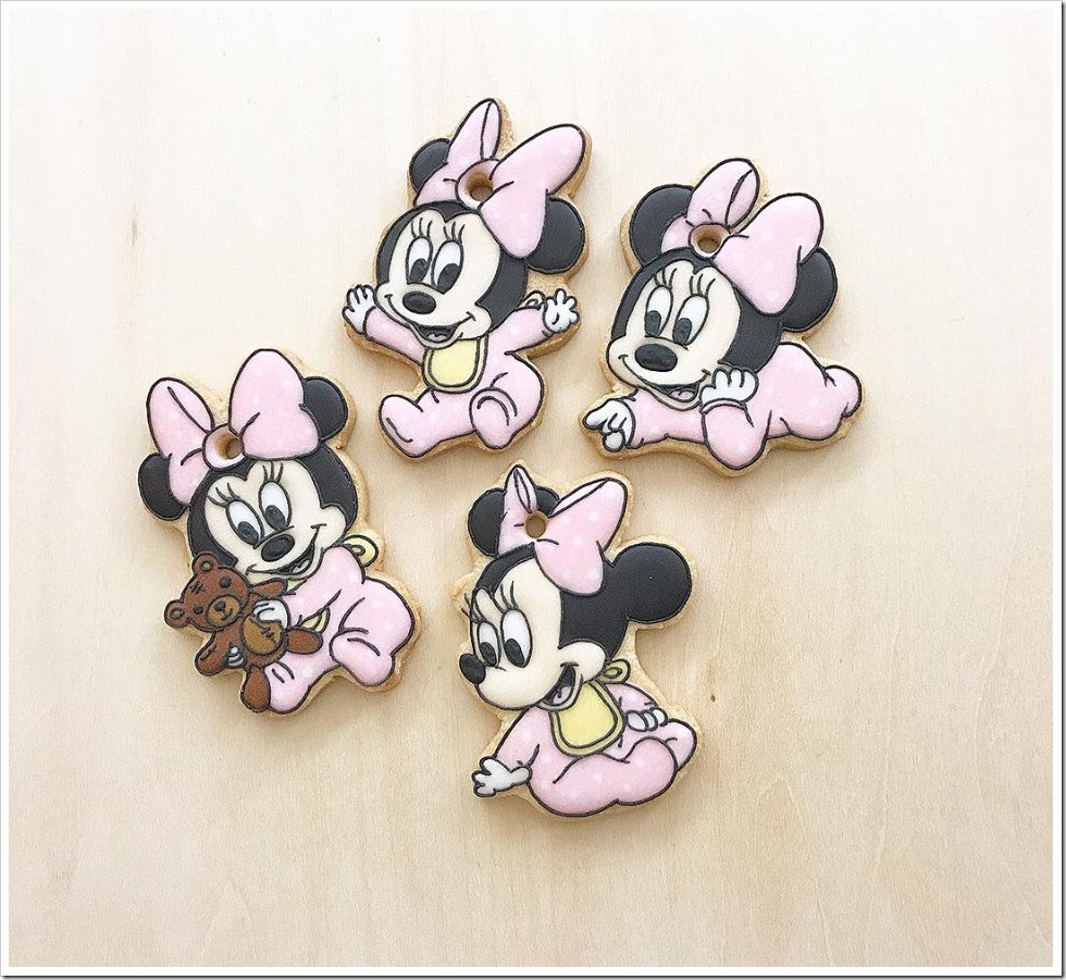 Baby Minnie Mouse Cookies