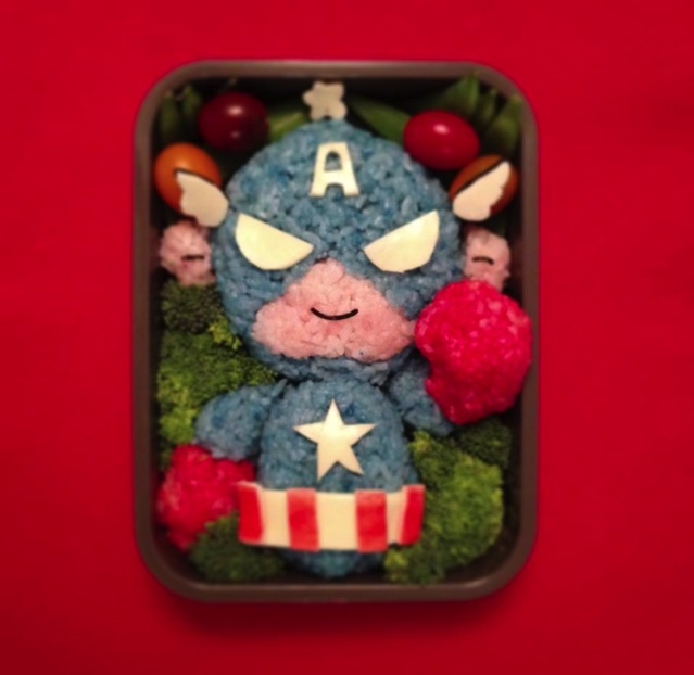 Captain America Bento Box