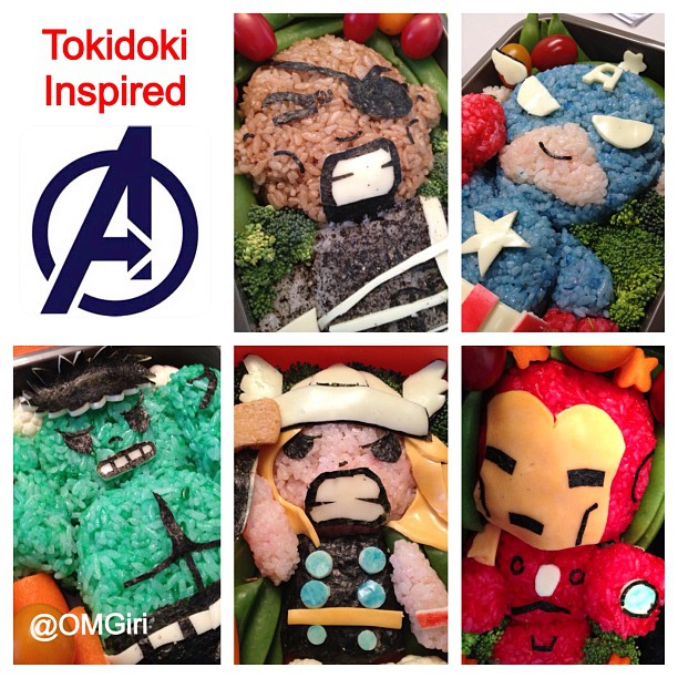 Avengers Bento Boxes