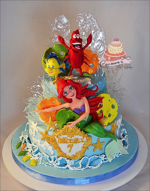 Littler Mermaid Cake 