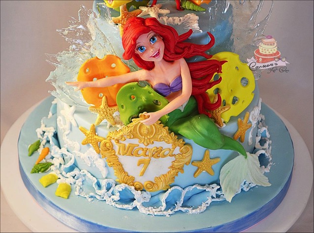 Littler Mermaid Cake 