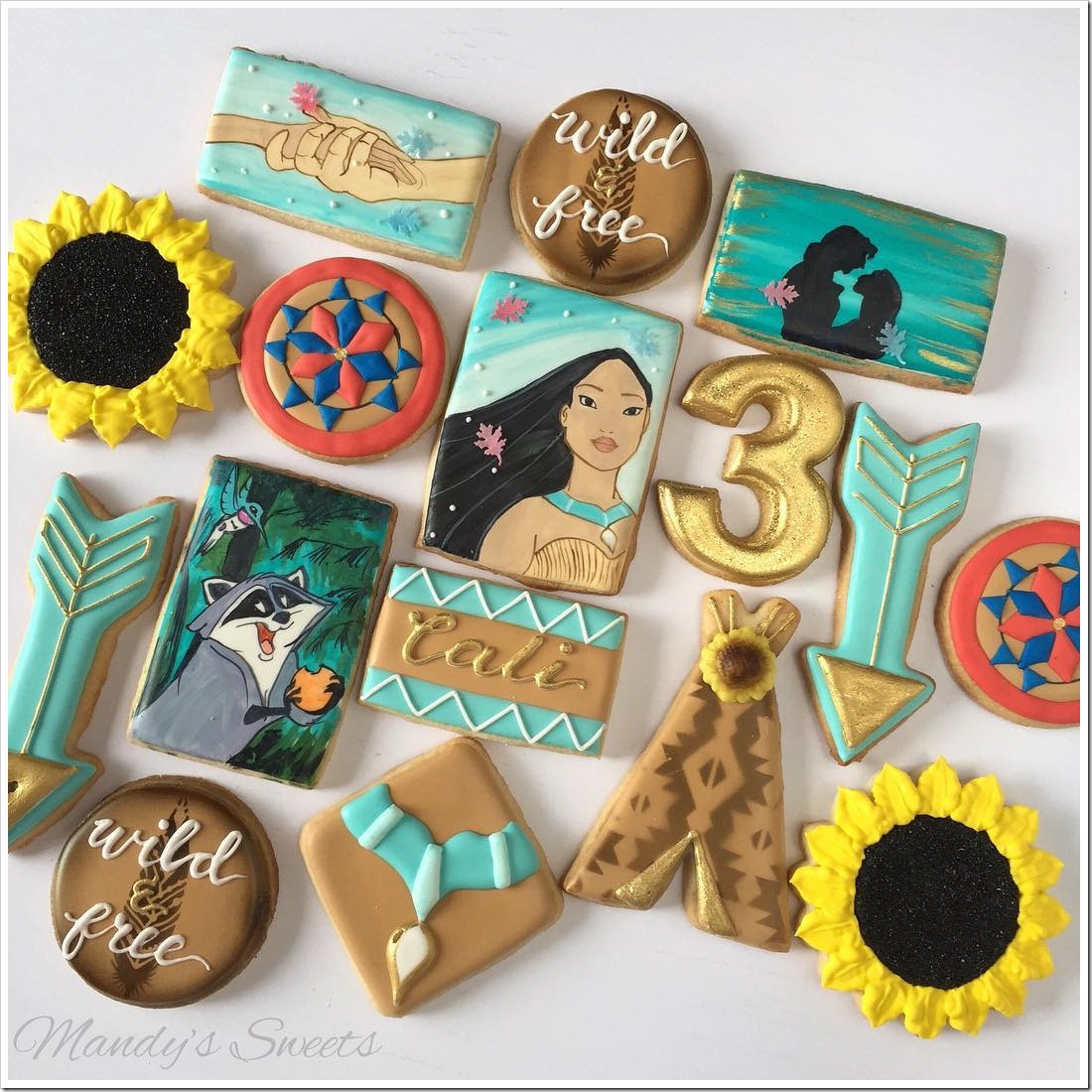 Pocahontas Cookies