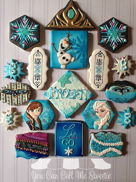 Disney Frozen Cookies