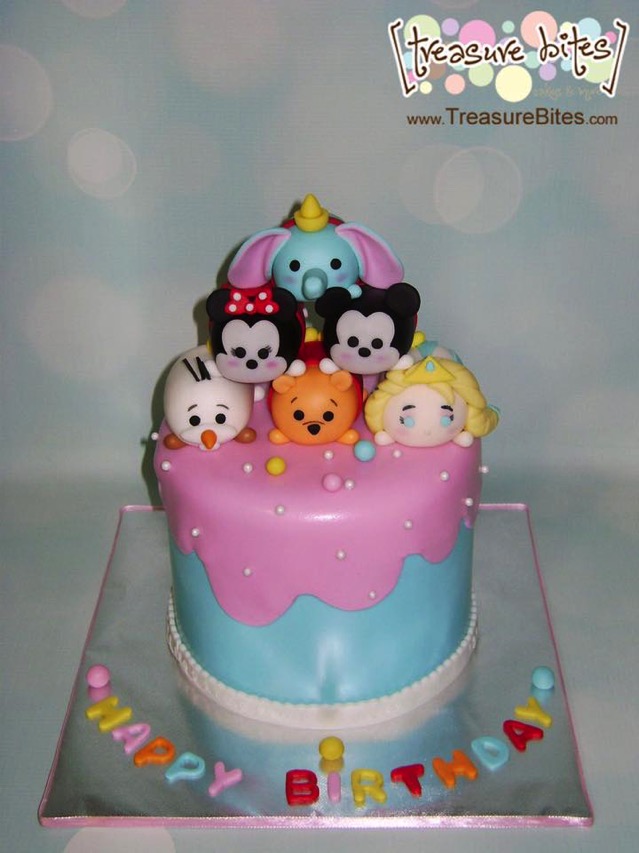 Disney Tsum Tsum Cake 