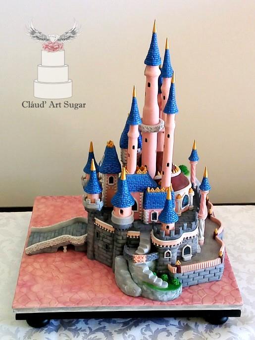 Sleeping Beauty Castle Cake 