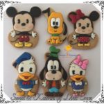 Adorable Chibi Mickey and Friends Cookies