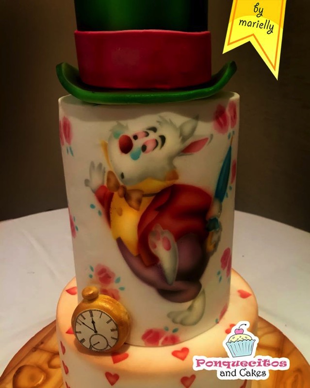 Alice In Wonderland Cake 