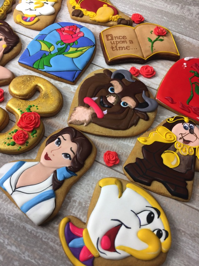 Beauty and The Beast Cookies