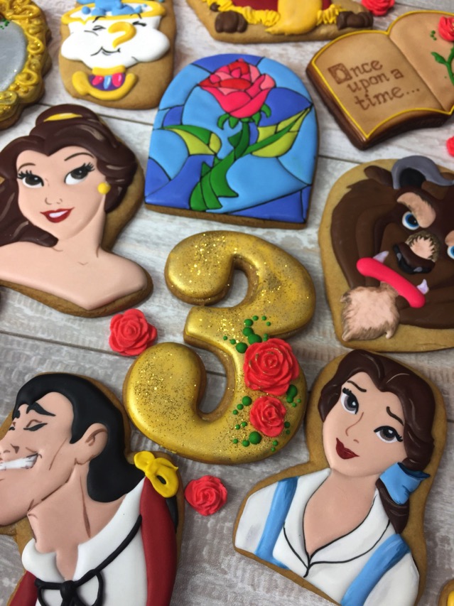 Beauty and the Beast Cookies