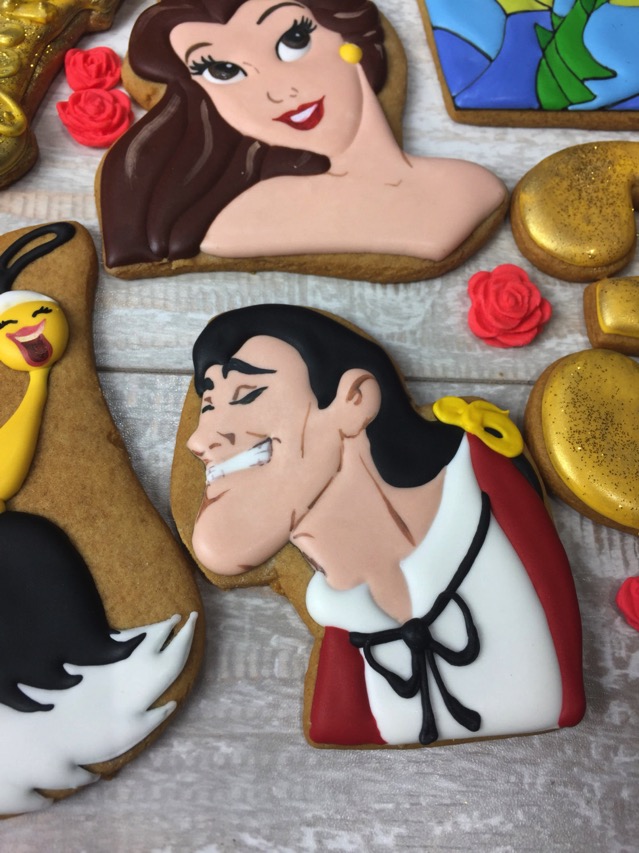 Beauty and the Beast Cookies 