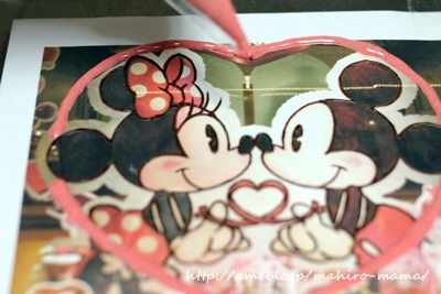 Mickey and Minnie Chocolate Heart 4