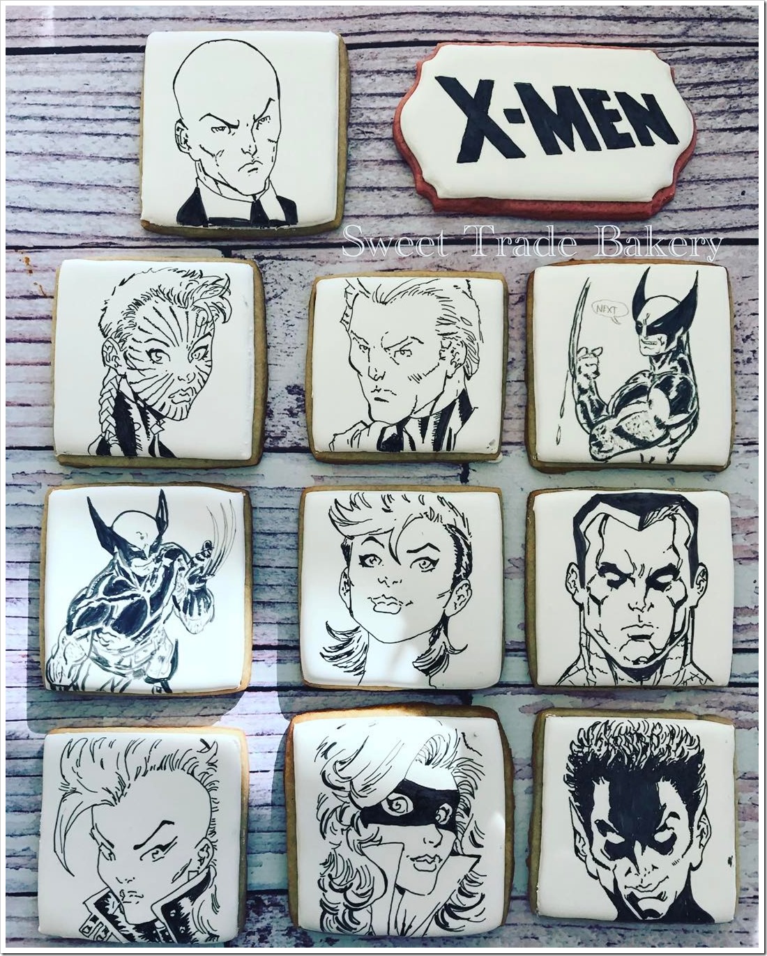 X-Men Cookies