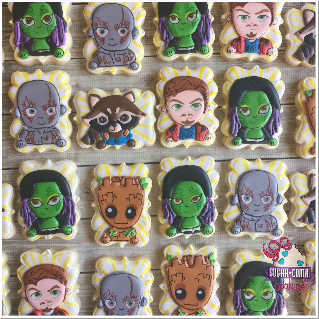 Guardians of the Galaxy Cookies