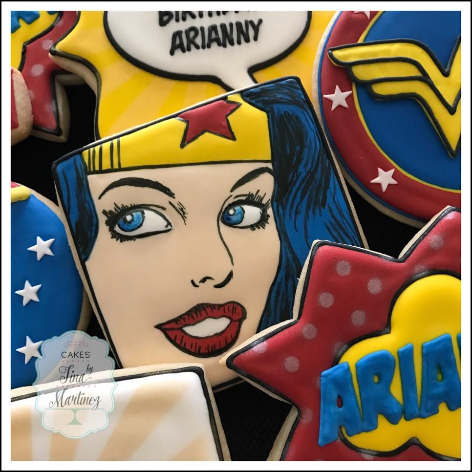 Wonder Woman Cookie