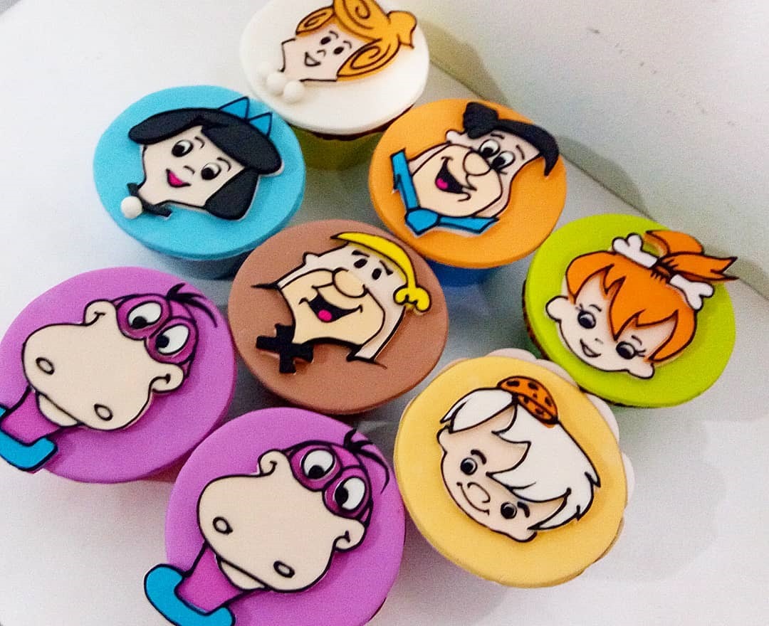 Flintstones Cupcakes 