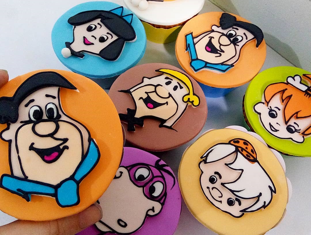 Flintstones Cupcakes 