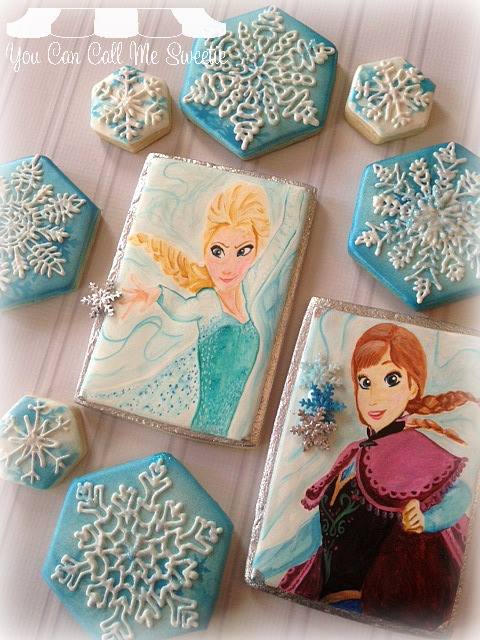 Disney Frozen Cookies