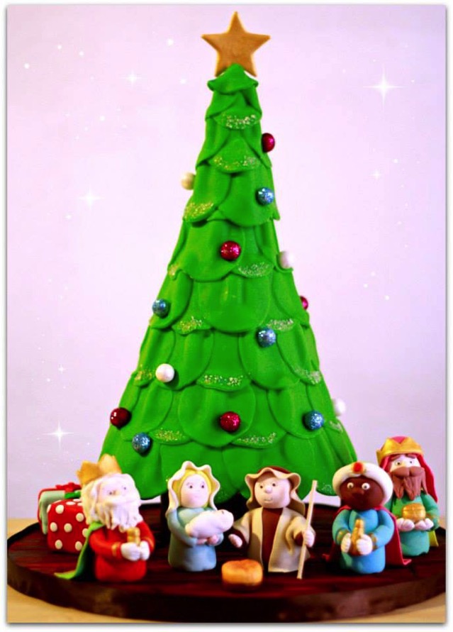 Christmas Tree cake