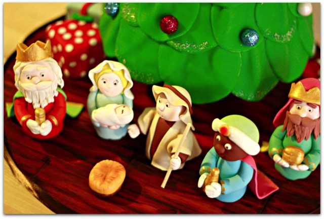 Nativity cake 