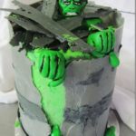 Hulk Smash Cake!