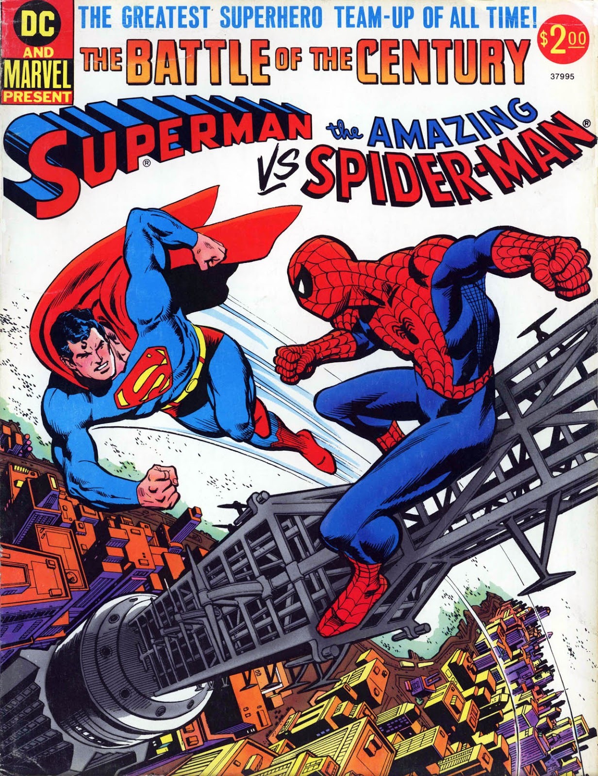Superman Vs. The Amazing Spider-Man Treasury Edition