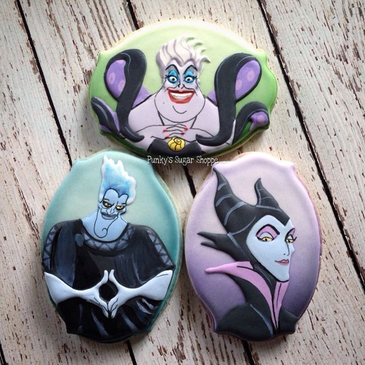 Disney Villain Cookies