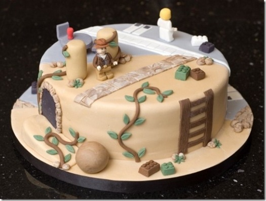 LEGO Star Wars & Indiana Jones Cake