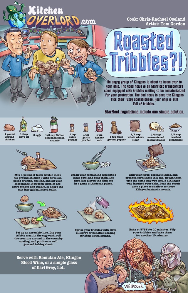 Roasted Tribbles?!