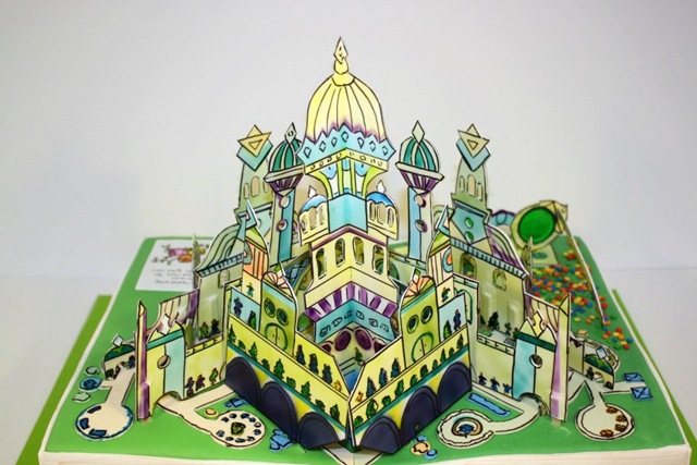 Wizard of Oz Pop-Up Book Cake